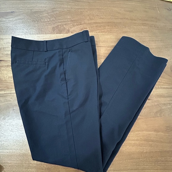 Banana Republic Navy Straight Leg Women’s Pants Martin Fit - Picture 3 of 11